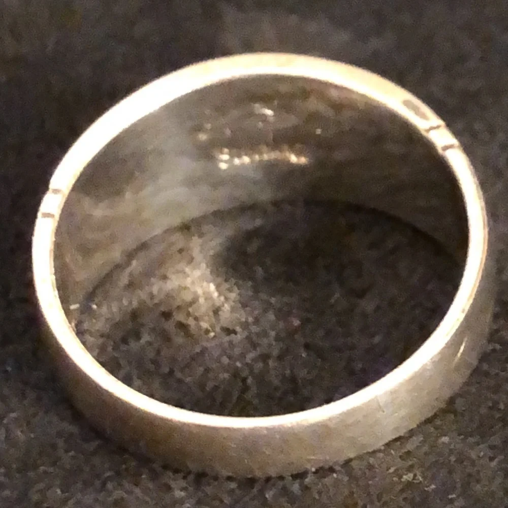 VINTAGE NATIVE AMERICAN RING Sterling Silver Opal Onyx MoonStone Tigers eye .NWT